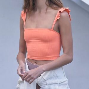 NEW🌺free people flirty flirt crop